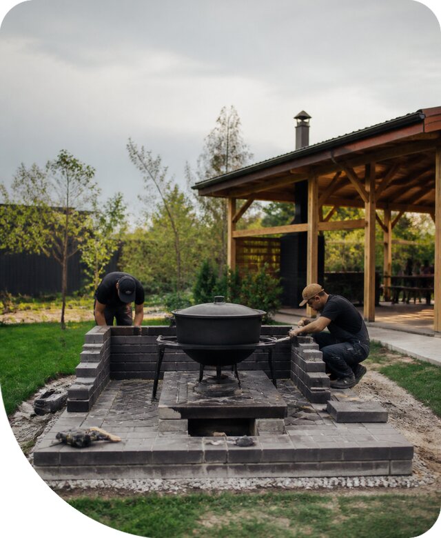 Проектирование и строительство зоны с казаном в Сасове